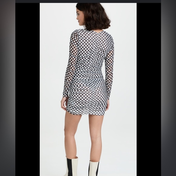 Baum und pferdgarten black and white checkered dress - Picture 6 of 6